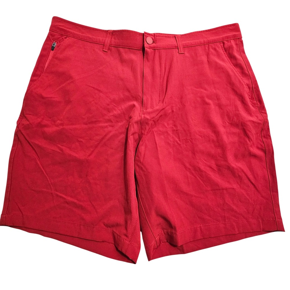 Chaps Golf Shorts Mens 38 Nantucket Red Performance 9" Inseam CM23SH700X